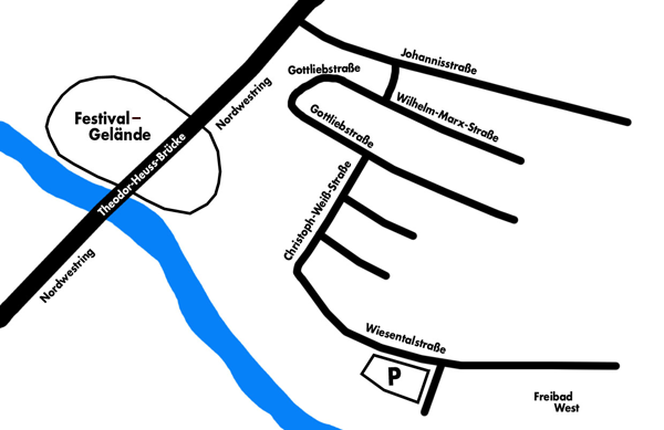 Anfahrtsszizze